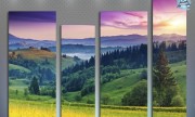 Закат а Карпатах, Украина