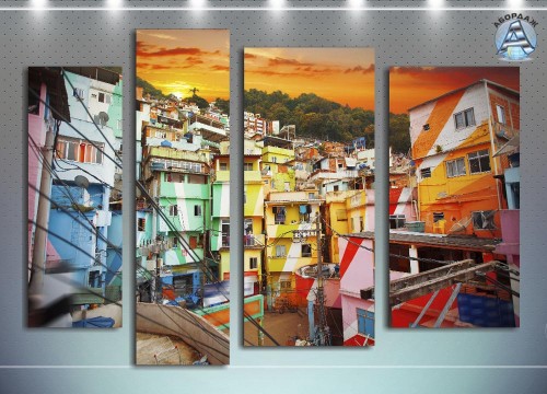 Background favela