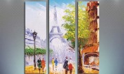Картина маслом. Эйфелева башня