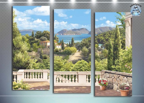 Вид с мансарды, прованс