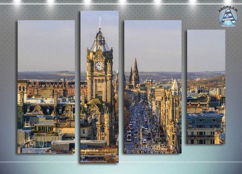 Шотландия Эдинбург Старый город